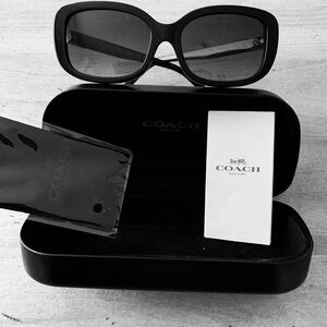 Coach Signature Rectangle Sunglasses
